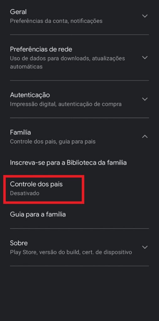 Controle parental: como colocar senha na Play Store