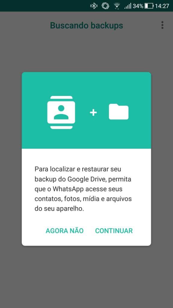 Como fazer e restaurar backup de WhatsApp no Android?