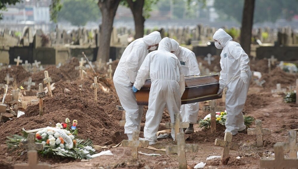 Covid-19: Brasil tem 876 mortes nas últimas 24 horas; total ultrapassa 592 mil