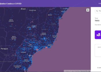 Covid-19: site mostra risco de contágio em bairros e ruas do Brasil